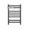 Полотенцесушитель водяной Navin Авангард 530х800 черный 00-228050-5080
