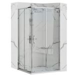Душевая кабина Rea Punto 80x100 R/L хром + Душевой поддон Savoy