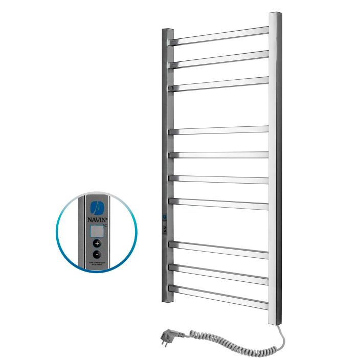 Рушникосушка електрична Navin Loft 500х1000 права хром 10-043052-5010