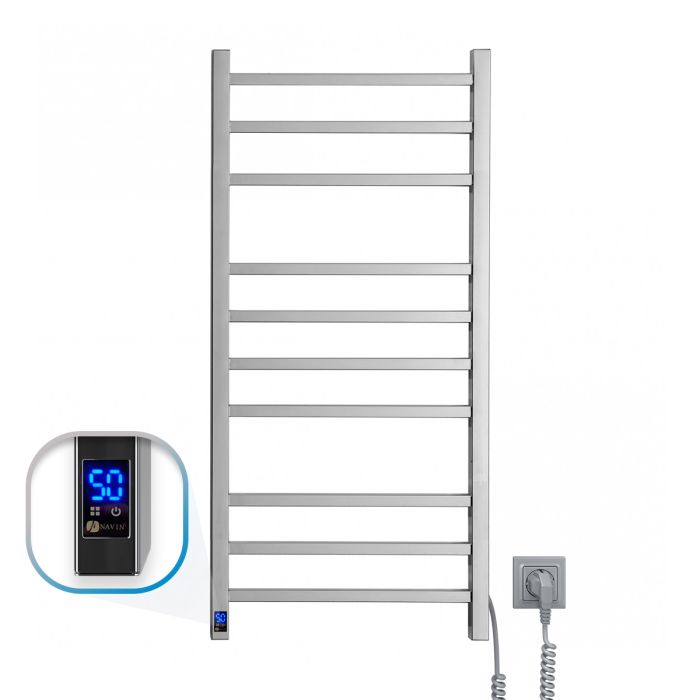 Полотенцесушитель электрический Navin Loft 500х1000 правый хром 10-043053-5010