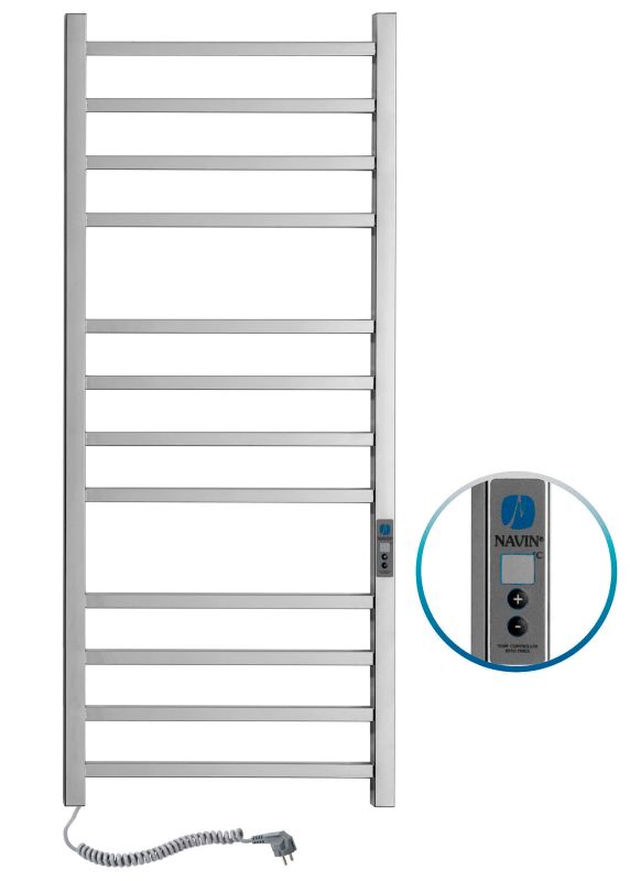 Рушникосушка електрична Navin Loft 500х1200 ліва хром 10-043152-5012
