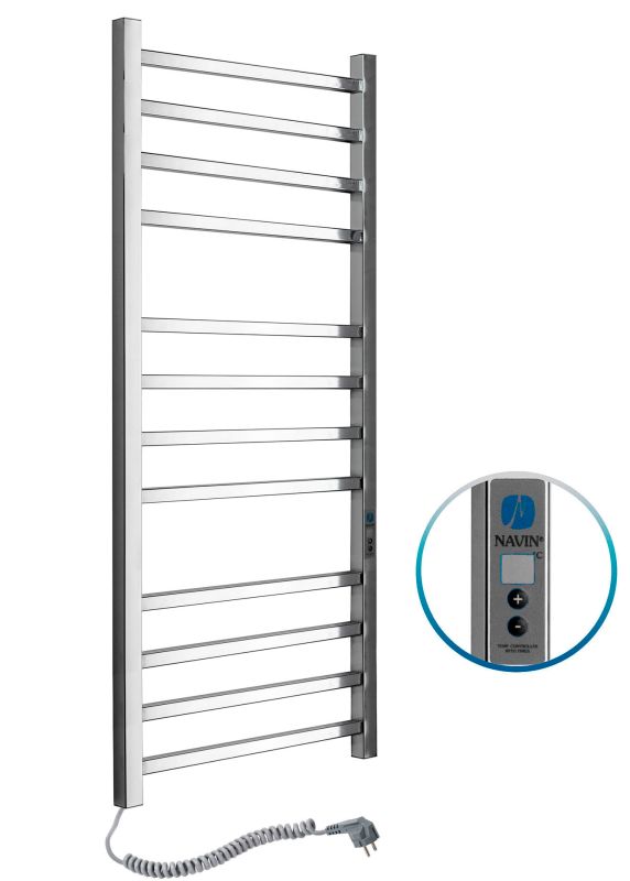 Рушникосушка електрична Navin Loft 500х1200 ліва хром 10-043152-5012