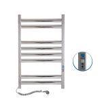 Рушникосушка електрична Navin Ellipse 500х800 ліва хром 10-045152-5080