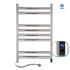 Полотенцесушитель электрический Navin Ellipse 500х800 левый хром 10-045153-5080
