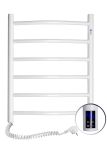 Полотенцесушитель электрический Navin Камелия 480х600 левый белый 12-007133-4860