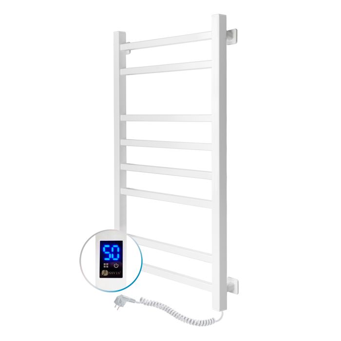 Полотенцесушитель электрический Navin Loft 500х800 правый белый 12-143053-5080