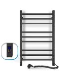 Рушникосушка електрична Navin Класик Квадро 500х800 права чорна 12-216053-5080