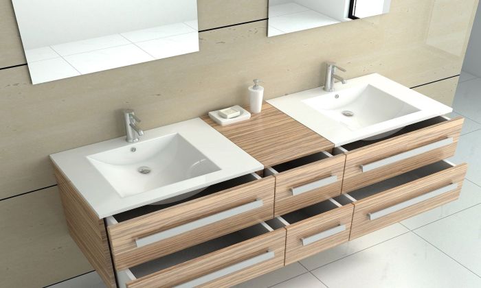 Раковина врезная Rea Dafne 715х465х170 белый
