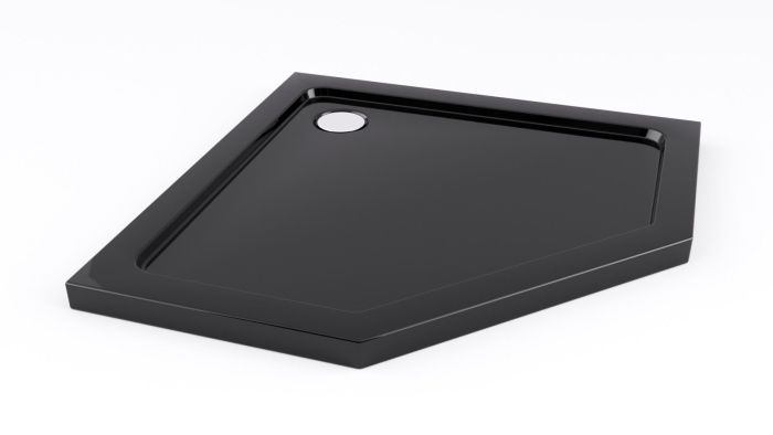 Душевая кабина Rea Diamond 100x100 R/L черный