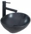 Раковина накладная Rea Sofia 410х345х150 черный