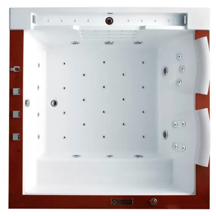 Гидромассажная ванна Golston G-U2608A встроенная, 180х180х77