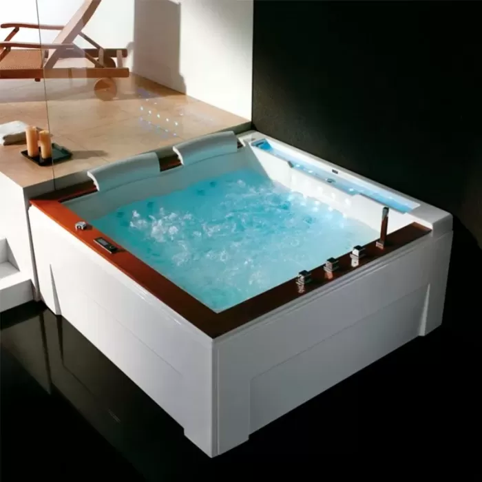 Гидромассажная ванна Golston G-U2608L левосторонняя, 181x181x77