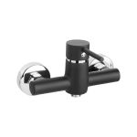 Змішувач для душу Invena Dafni чорний, хром BN-88-004