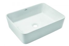 Раковина накладная Invena Nyks CE-11-001 керамика белый