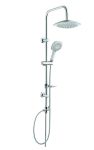 Гарнітура з верхнім душем Invena Elea хром AU-82-001
