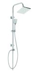 Гарнитура с верхним душем Invena Patras хром AU-31-001