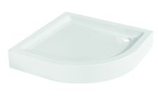 Душевый поддон Invena AK-80-083 полукруглый 80х80