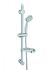 Душевый набор со штангой Invena Esla хром AU-94-001