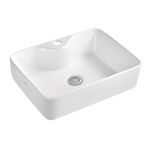 Раковина накладная Invena Neri CE-22-001 керамика белый