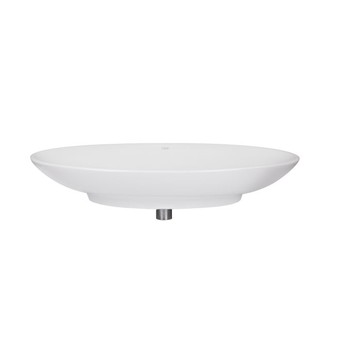 Раковина-чаша Qtap Dove 680х420х120 White с донным клапаном QT0611K160W