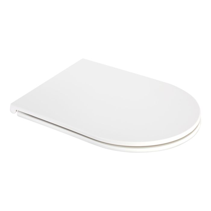 Унитаз подвесной Qtap Robin Mew безобедочный с сиденьем Soft-close QT1333046ENRW