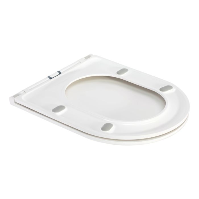 Унитаз подвесной Qtap Robin Mew безобедочный с сиденьем Soft-close QT1333046ENRW