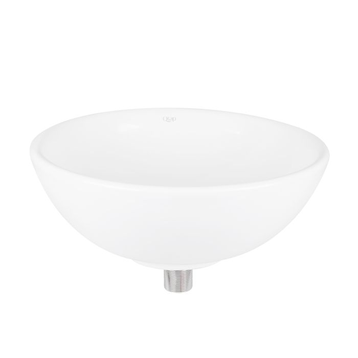 Раковина-чаша Qtap Owl 400х400х155 White с донным клапаном QT1911K53W