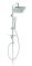 Гарнітура з верхнім душем Invena Nyks хром AU-32-001