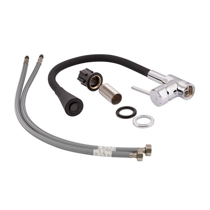 Смеситель для кухни Qtap Spring CRB 007F-1 с рефлекторным изливом
