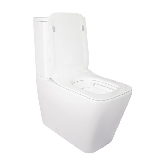 Унитаз-компакт Qtap Crow безобедочный с сиденьем Soft-close QT05222170W