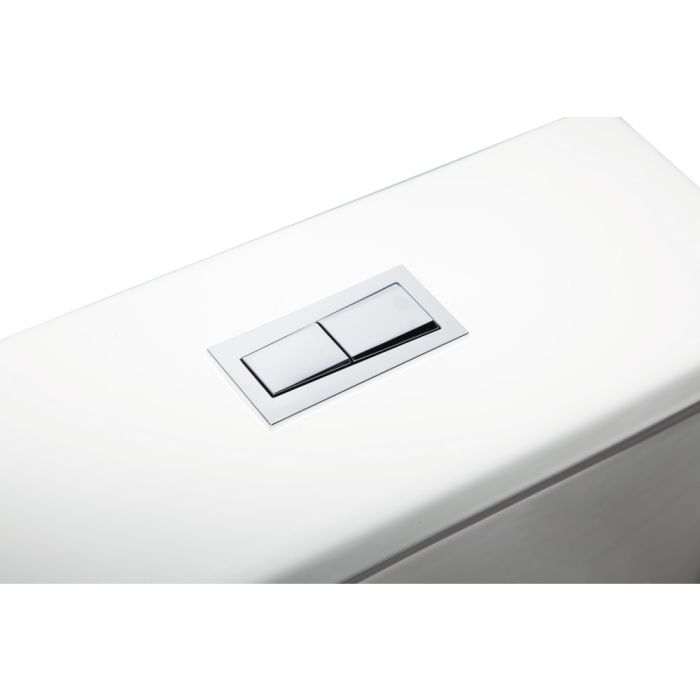 Унитаз-компакт Qtap Crow безобедочный с сиденьем Soft-close QT05222170W