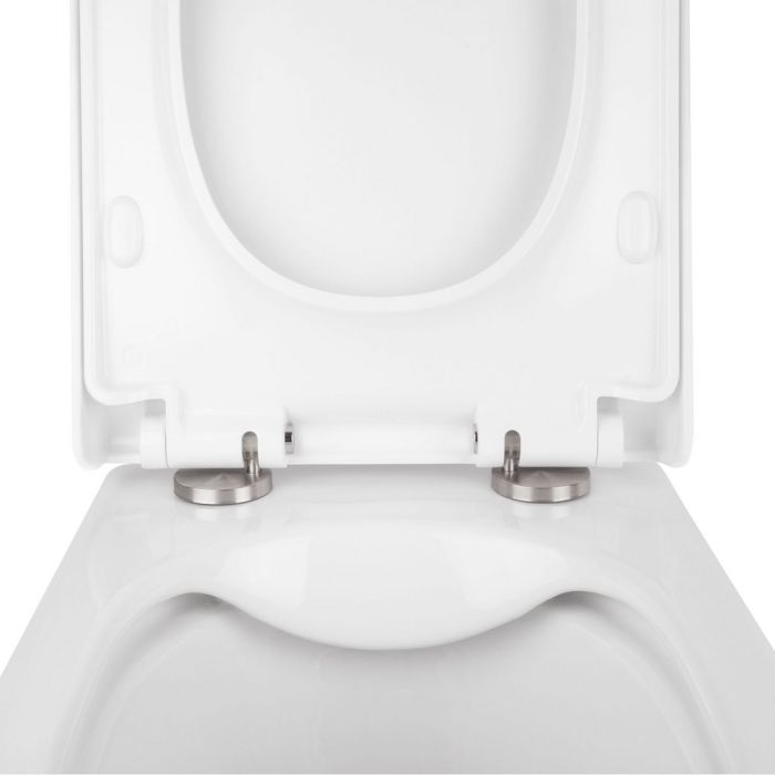 Унитаз подвесной Qtap Tern безобедочный с сиденьем Soft-close QT1733052ERW