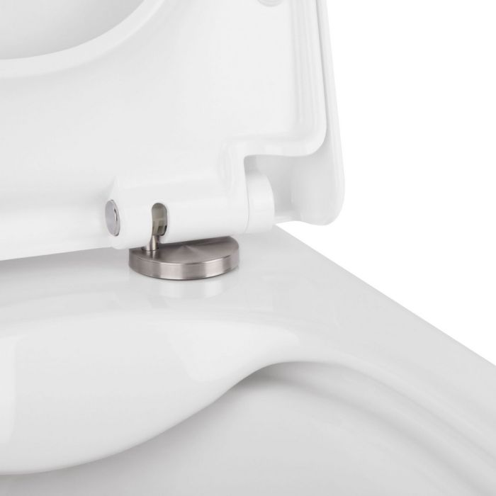 Унитаз подвесной Qtap Tern безобедочный с сиденьем Soft-close QT1733052ERW