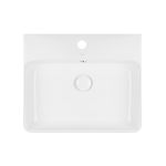 Раковина Qtap Nando 500х420х130 White з донним клапаном QT1211K404AW