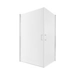 Душевая кабина Qtap Gemini CRM1018RC6 100х80 см, стекло Clear 6 мм, CalcLess, без поддона