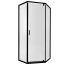 Душевая кабина Qtap Scorpio BLA10995-AC6 90х90 см, стекло Clear 6 мм, CalcLess, без поддона