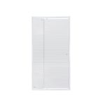 Душевые двери Qtap Pisces WHI208-9.CP5 79-92х185 см, стекло Pattern 5 мм