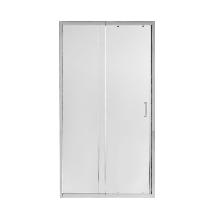 Душевые двери Qtap Taurus CRM201-11.C6 97-108x185 см, стекло Clear 6 мм, покрытие CalcLess