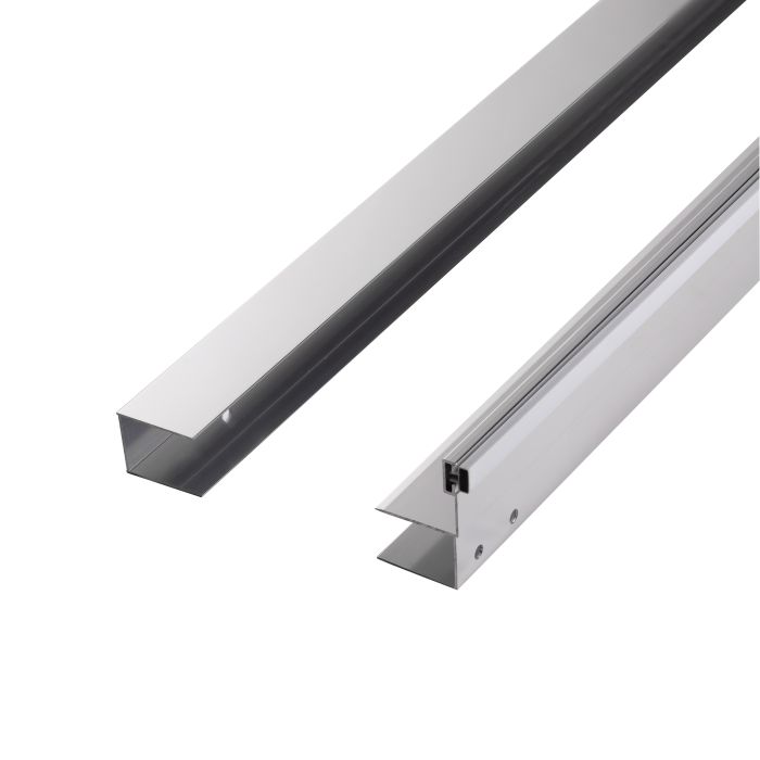 Душевые двери Qtap Taurus CRM201-11.C6 97-108x185 см, стекло Clear 6 мм, покрытие CalcLess