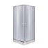 Душевая кабина Lidz Wawel SC90x90.SAT.LOW.GR, стекло тонированное 4 мм