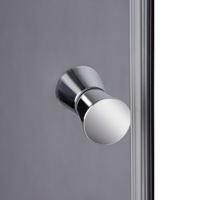 Душевой бокс Lidz Tani SB90x90.SAT.LOW.GR, стекло тонированное 4 мм