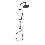 Гарнитура с верхним душем Invena Siros черный AU-80-D04