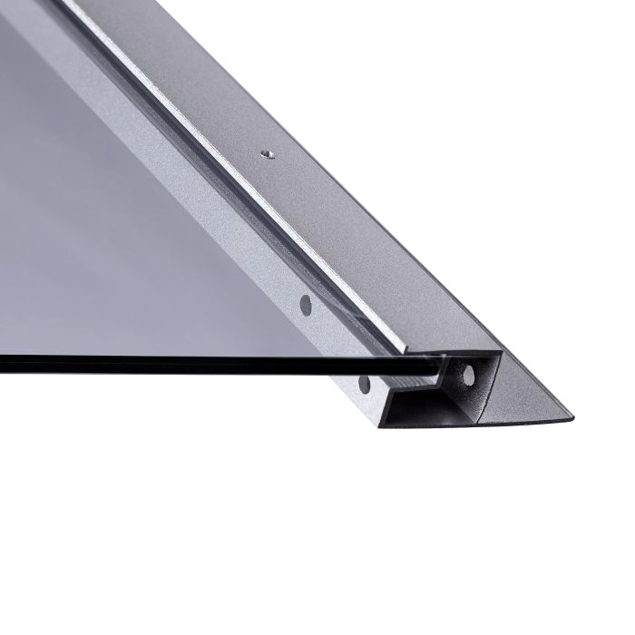 Гидромассажный бокс Lidz Tani SBM90x90.SAT.HIGH.GR, стекло тонированное 4 мм