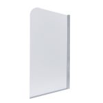 Штора на ванну Lidz Brama SS80x140R.CRM.FR стекло Frost 6 мм, право