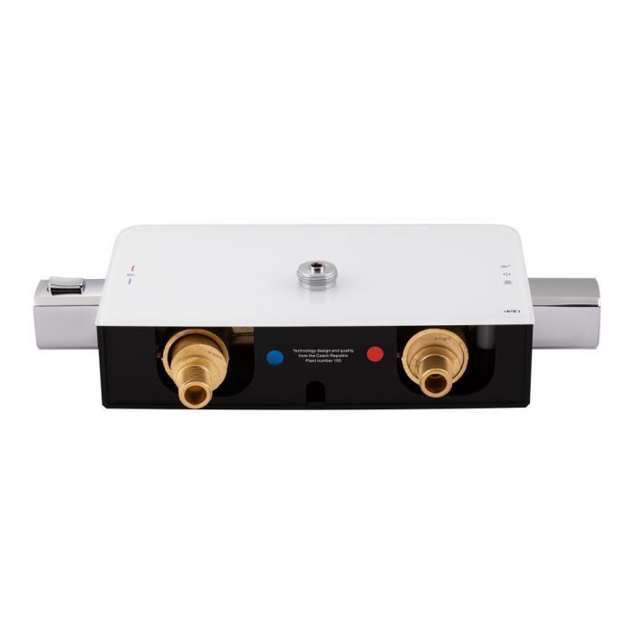 Душевая система с термостатом Qtap Sloup 57T105VNGCB