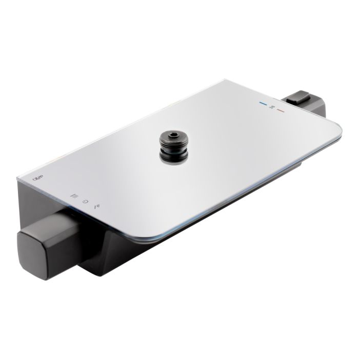Душевая система с термостатом Qtap Sloup 57T105VNGBB