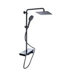 Душевая система с термостатом Qtap Sloup 57T105VNKBB