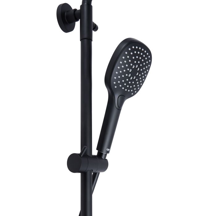 Душевая система с термостатом Qtap Sloup 57T105VNKBB