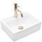 Раковина накладна Rea Trendy 390х300х120 білий