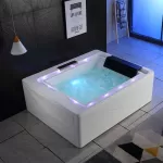 Гидромассажная ванна Golston G-U3601 пристенная 193х158х73